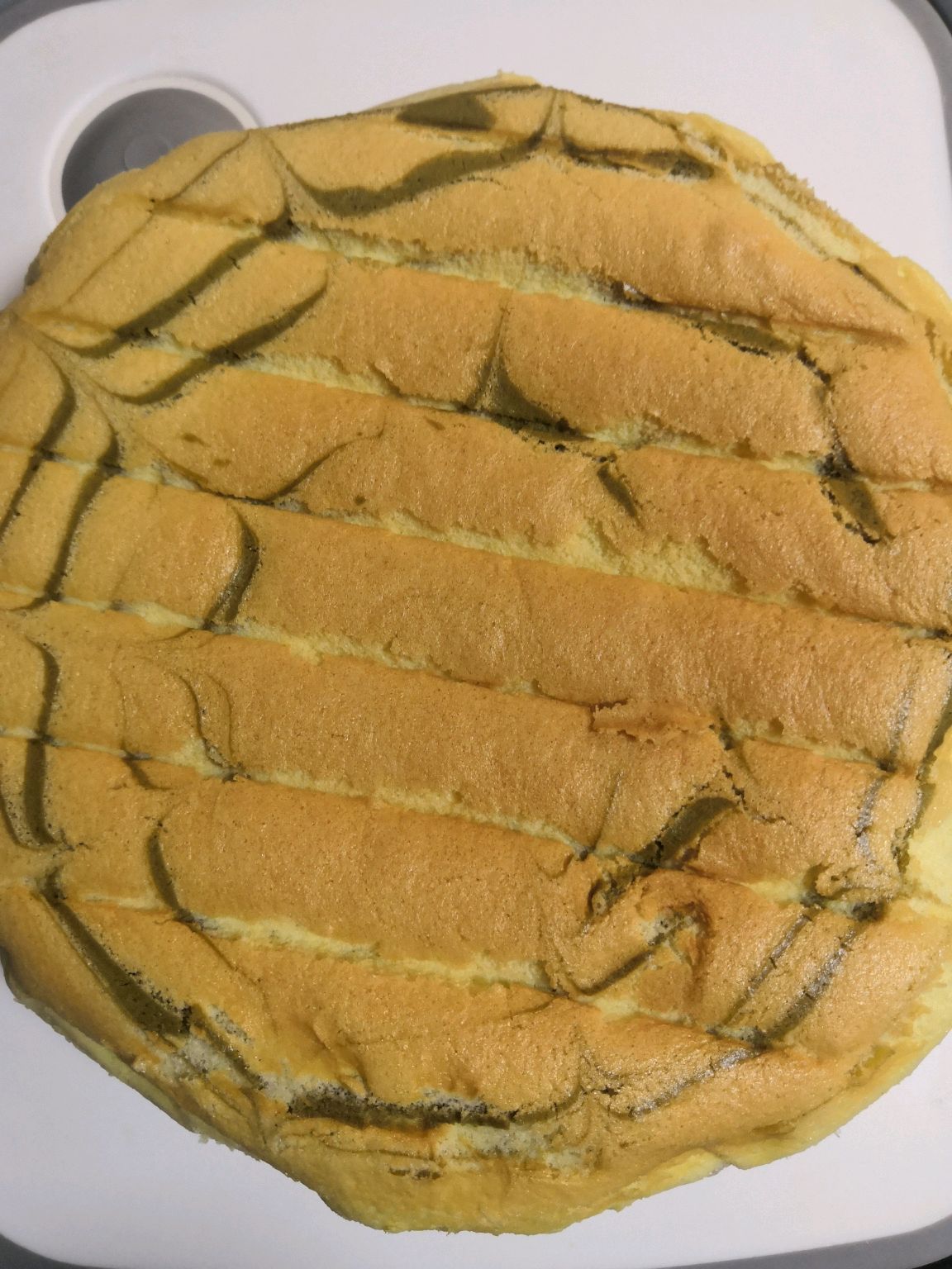 抹茶味斑马纹蛋糕