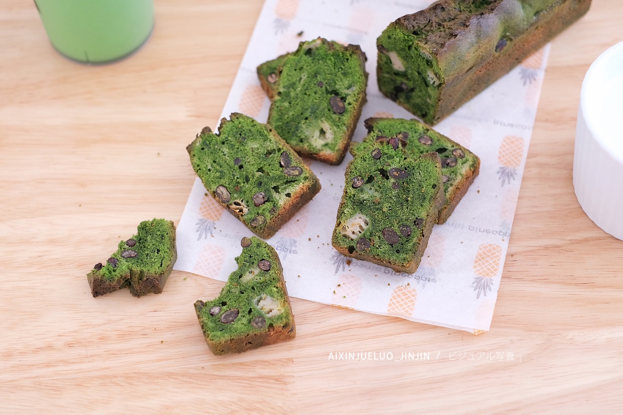抹茶香蕉蜜豆磅蛋糕