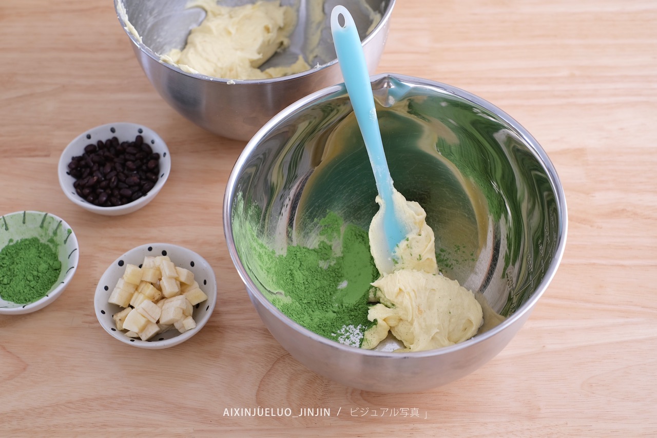 抹茶香蕉蜜豆磅蛋糕