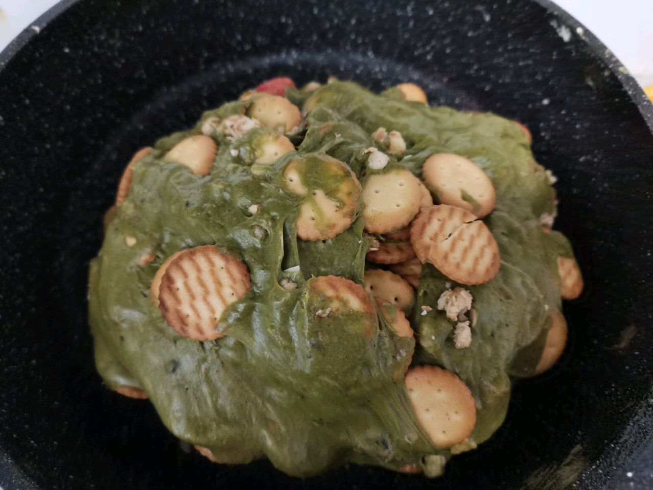 抹茶雪花酥