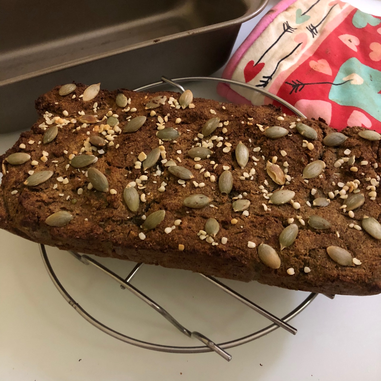 抹茶燕麦磅蛋糕