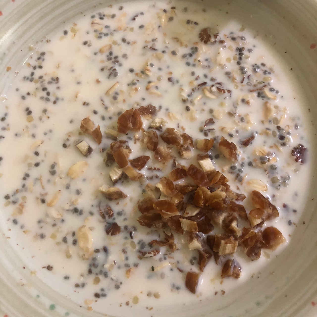 抹茶燕麦粥