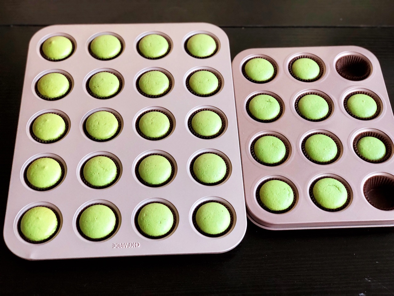 抹茶纸杯小蛋糕（烤箱）