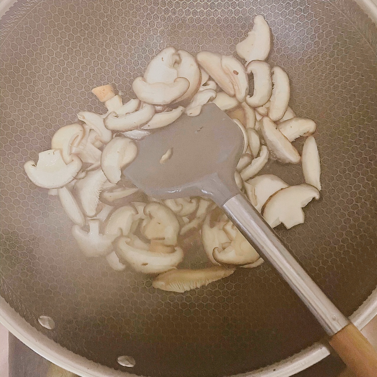 蘑菇炒芹菜