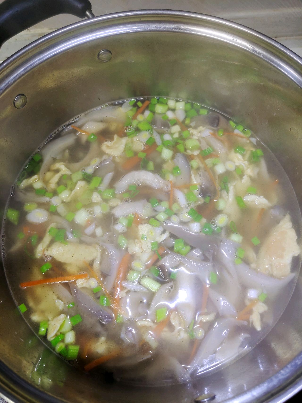 蘑菇鸡蛋汤