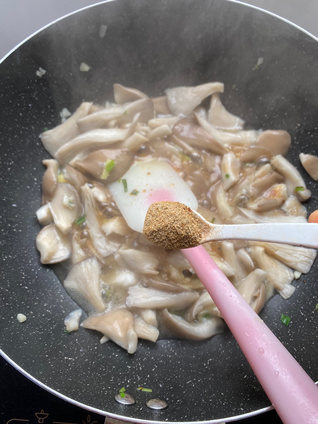 蘑菇肉丝汤