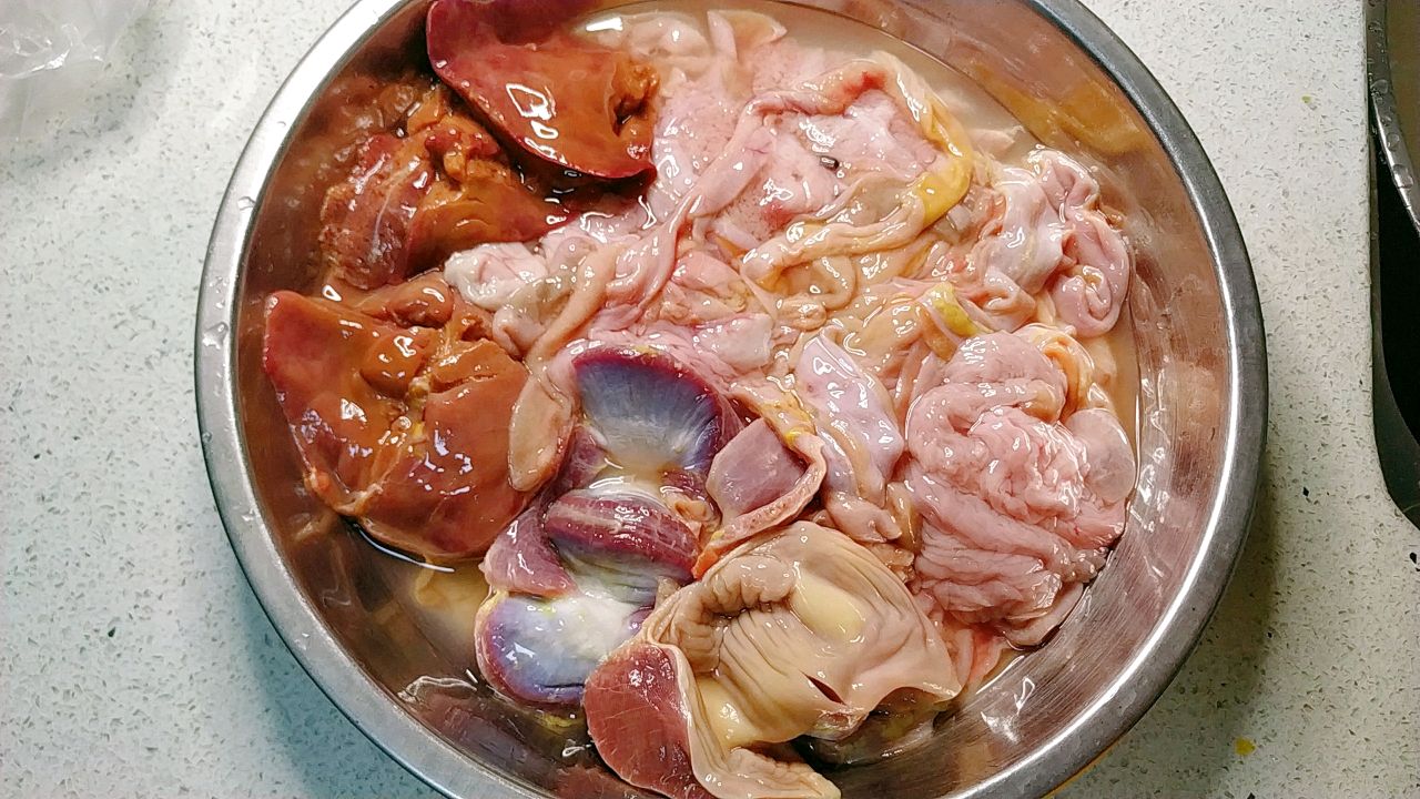 魔芋豆腐鸡杂