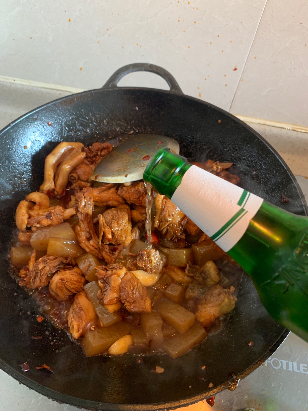 魔芋啤酒烧翻鸭