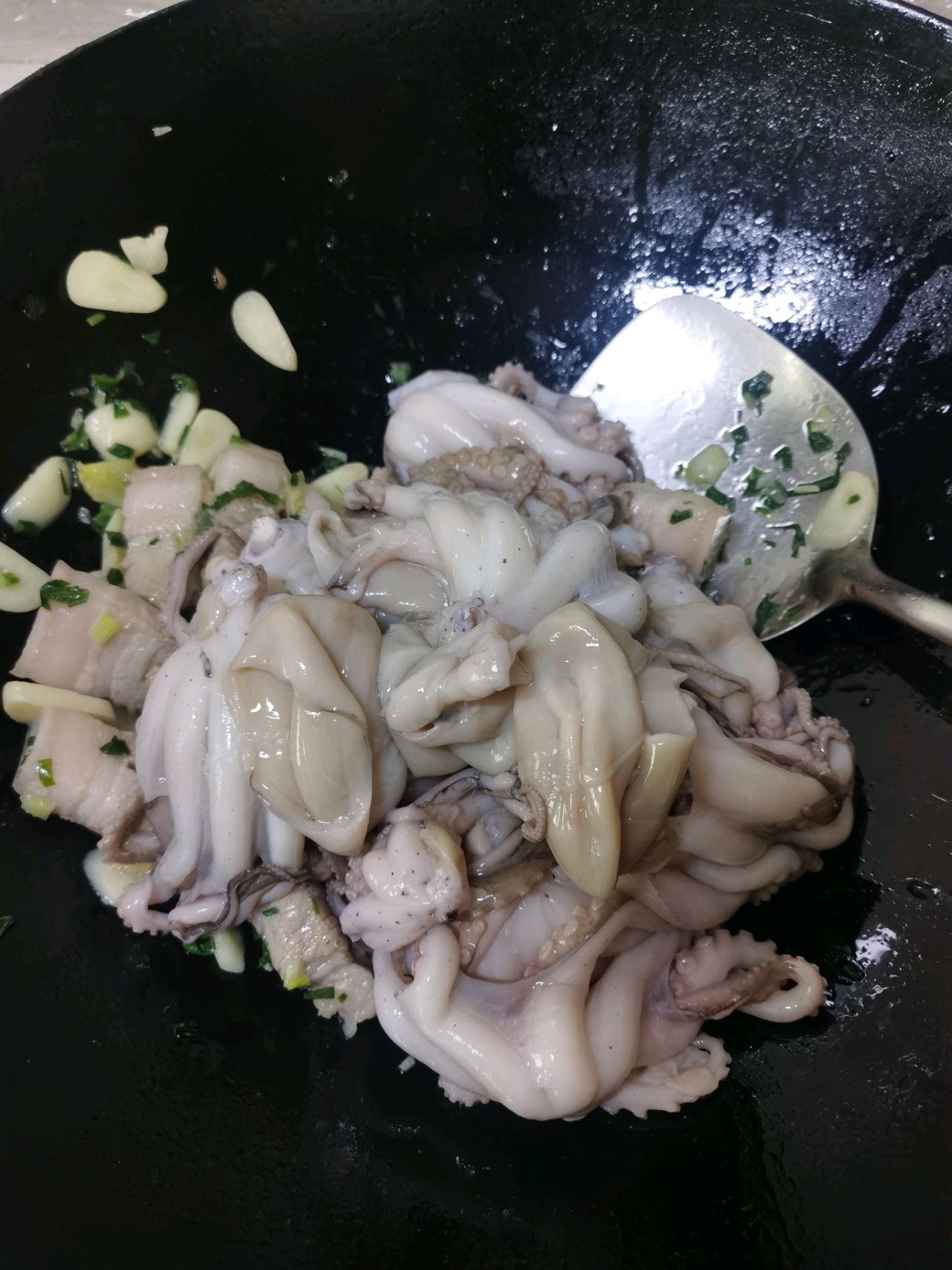 墨鱼烧肉