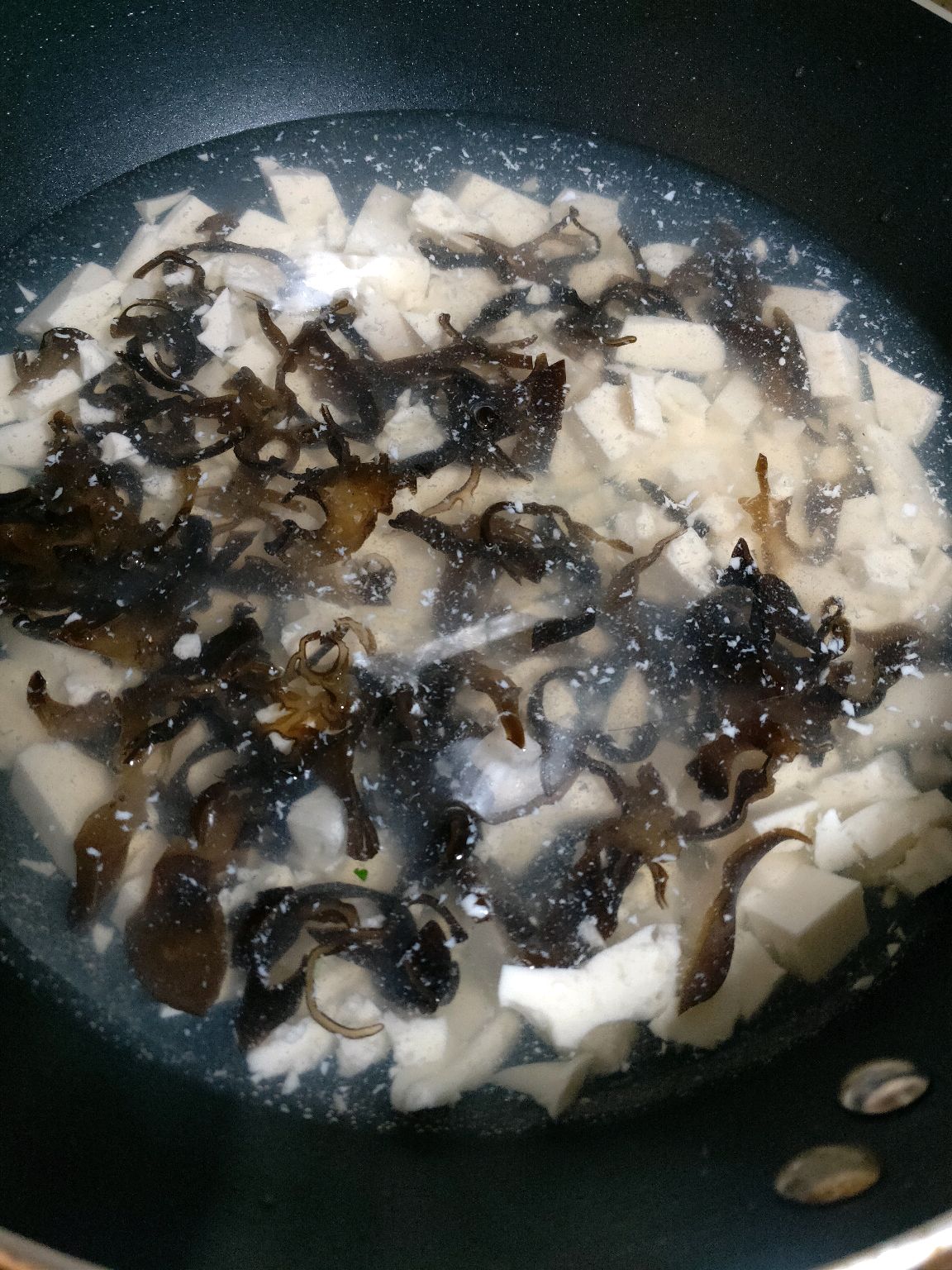 木耳豆腐羹