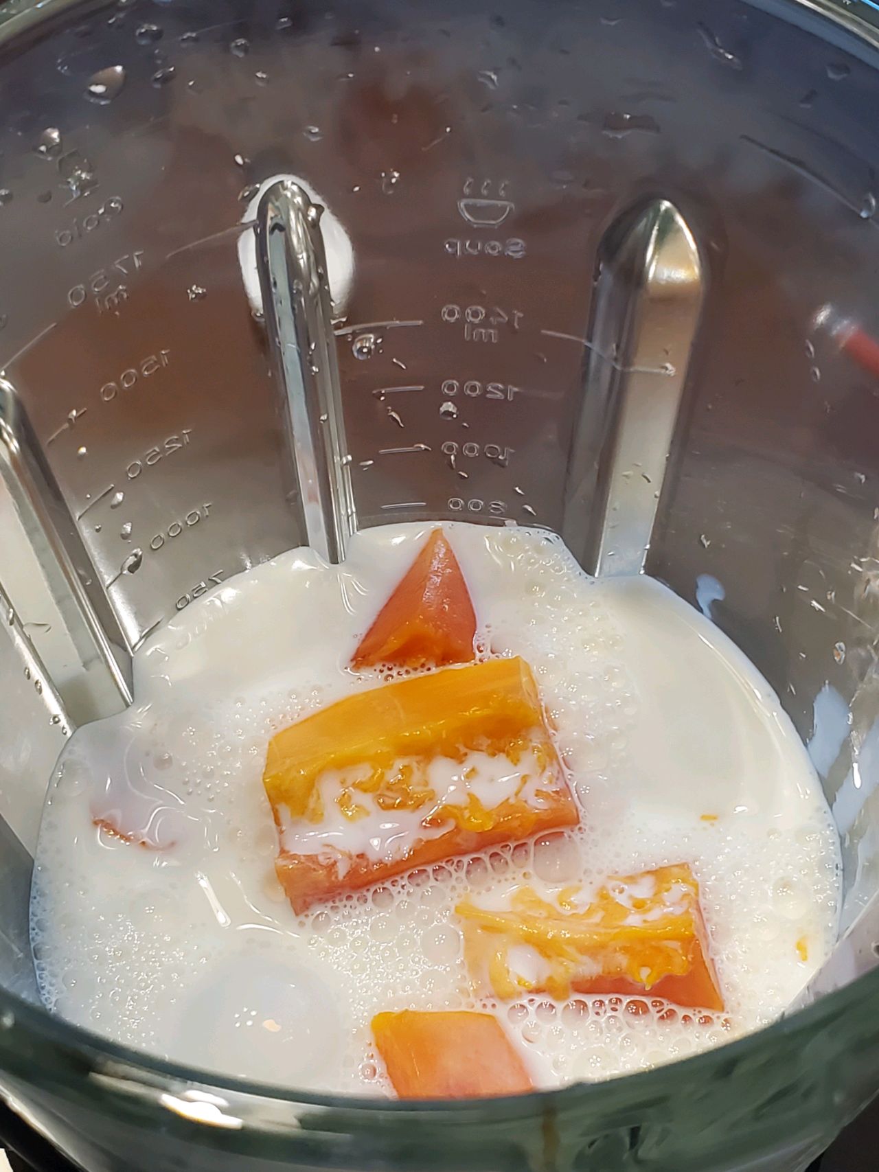 木瓜牛奶昔