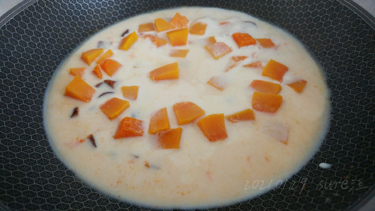 奶瓜蜜豆燕麦粥