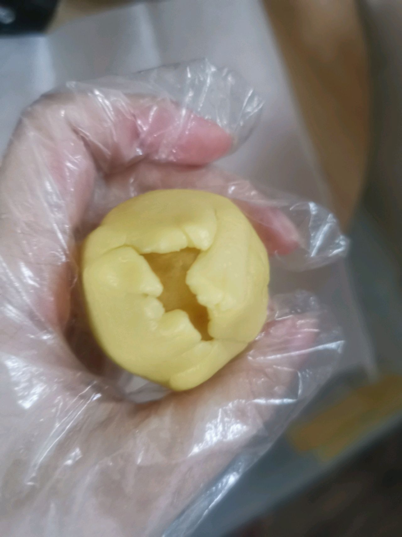 奶黄流心月饼