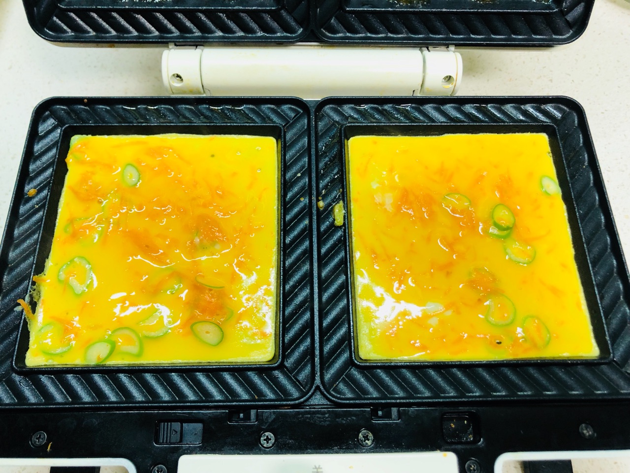 奶酪夹心蛋饼