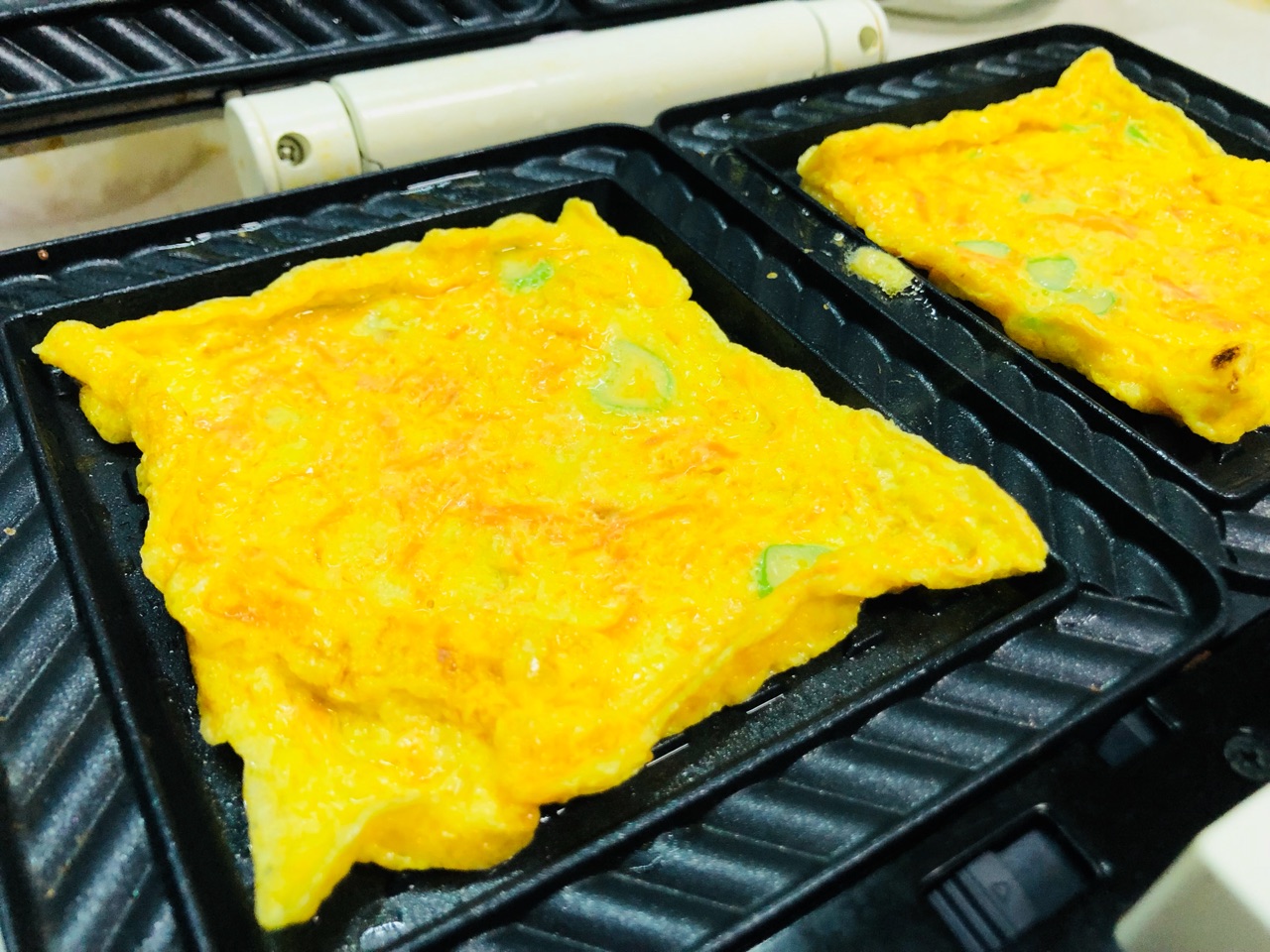 奶酪夹心蛋饼