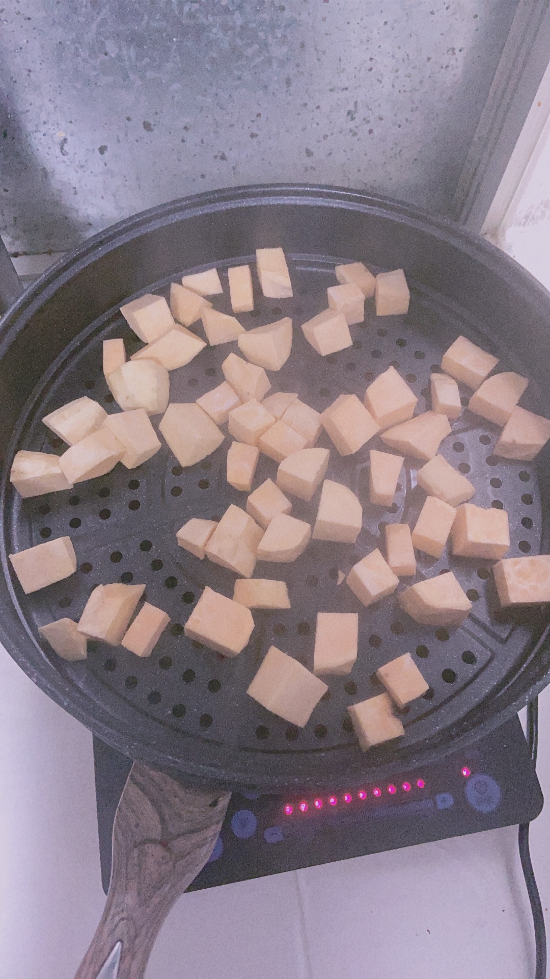 奶香红薯饼