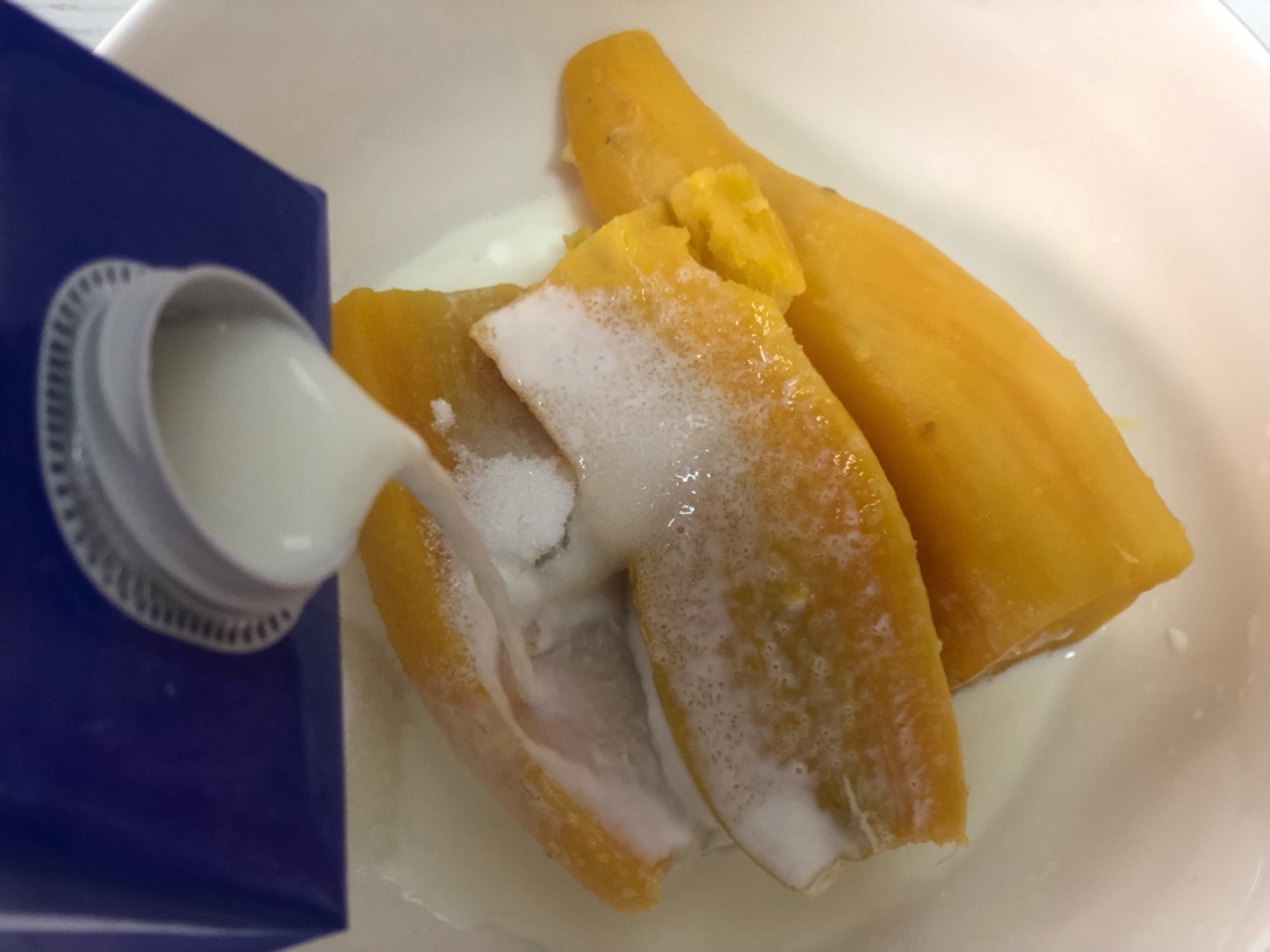 奶香红薯饼