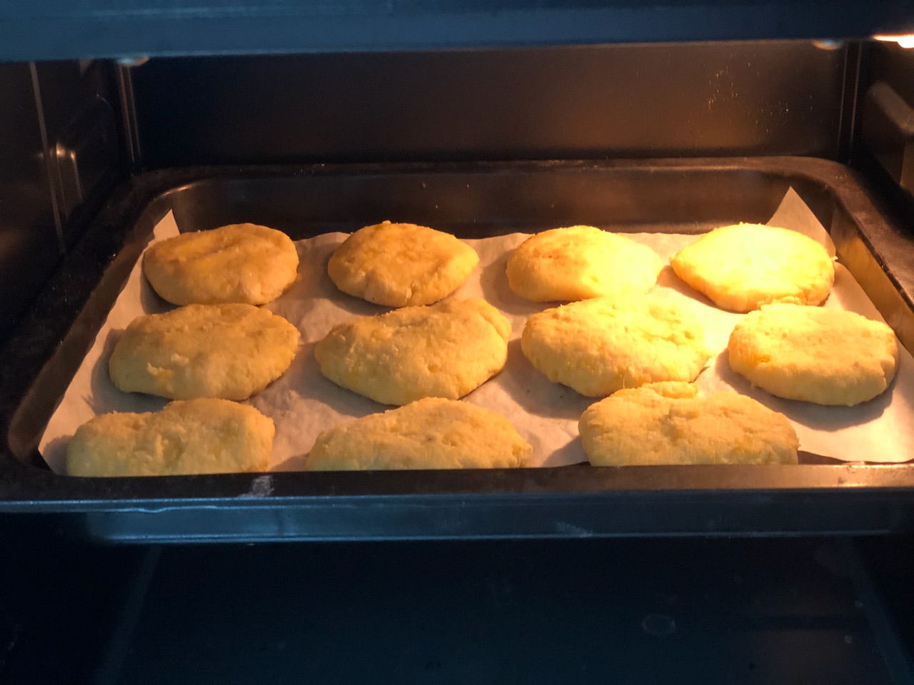 奶香红薯饼