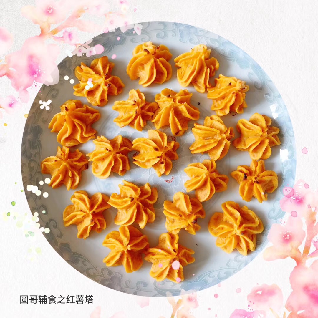 奶香红薯塔