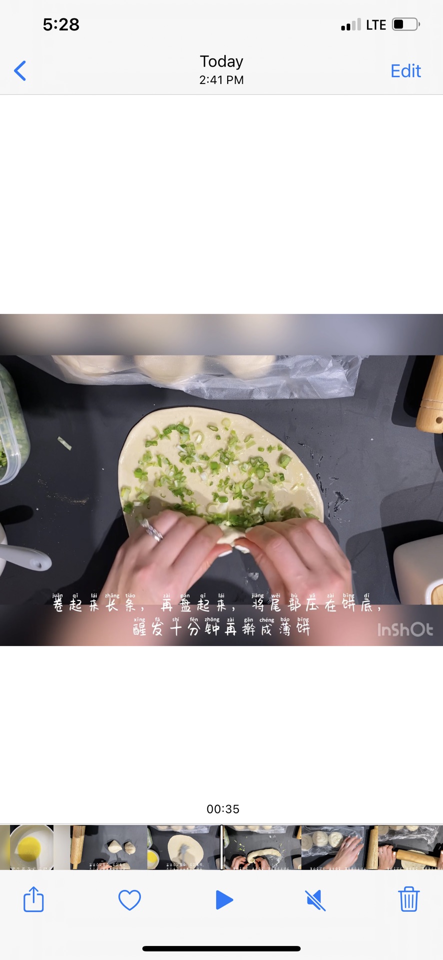 奶香黄油葱油饼