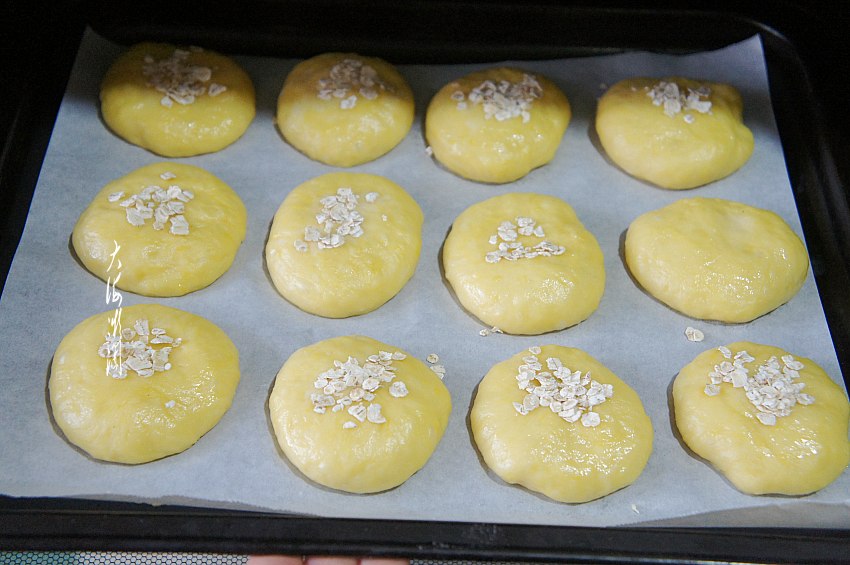奶香烤饼