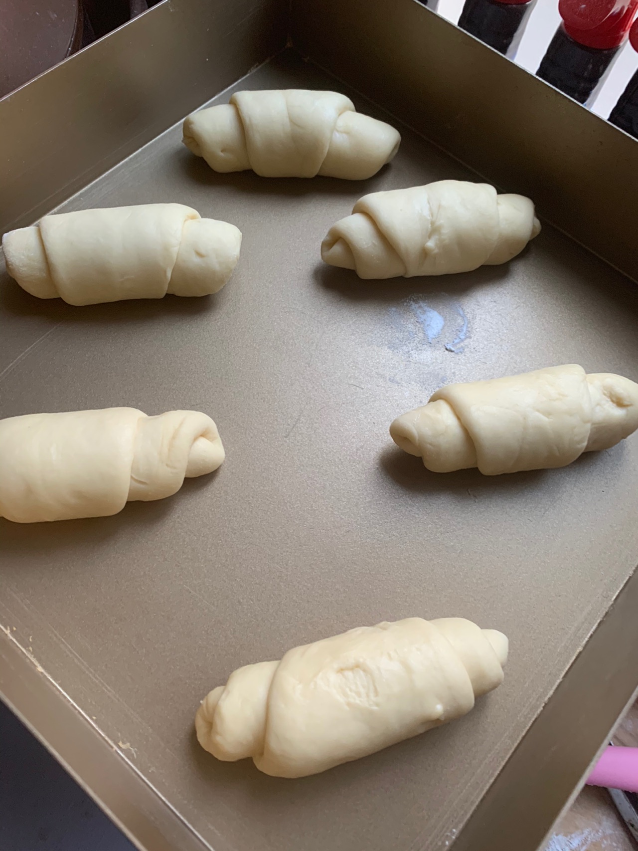 奶香牛角面包
