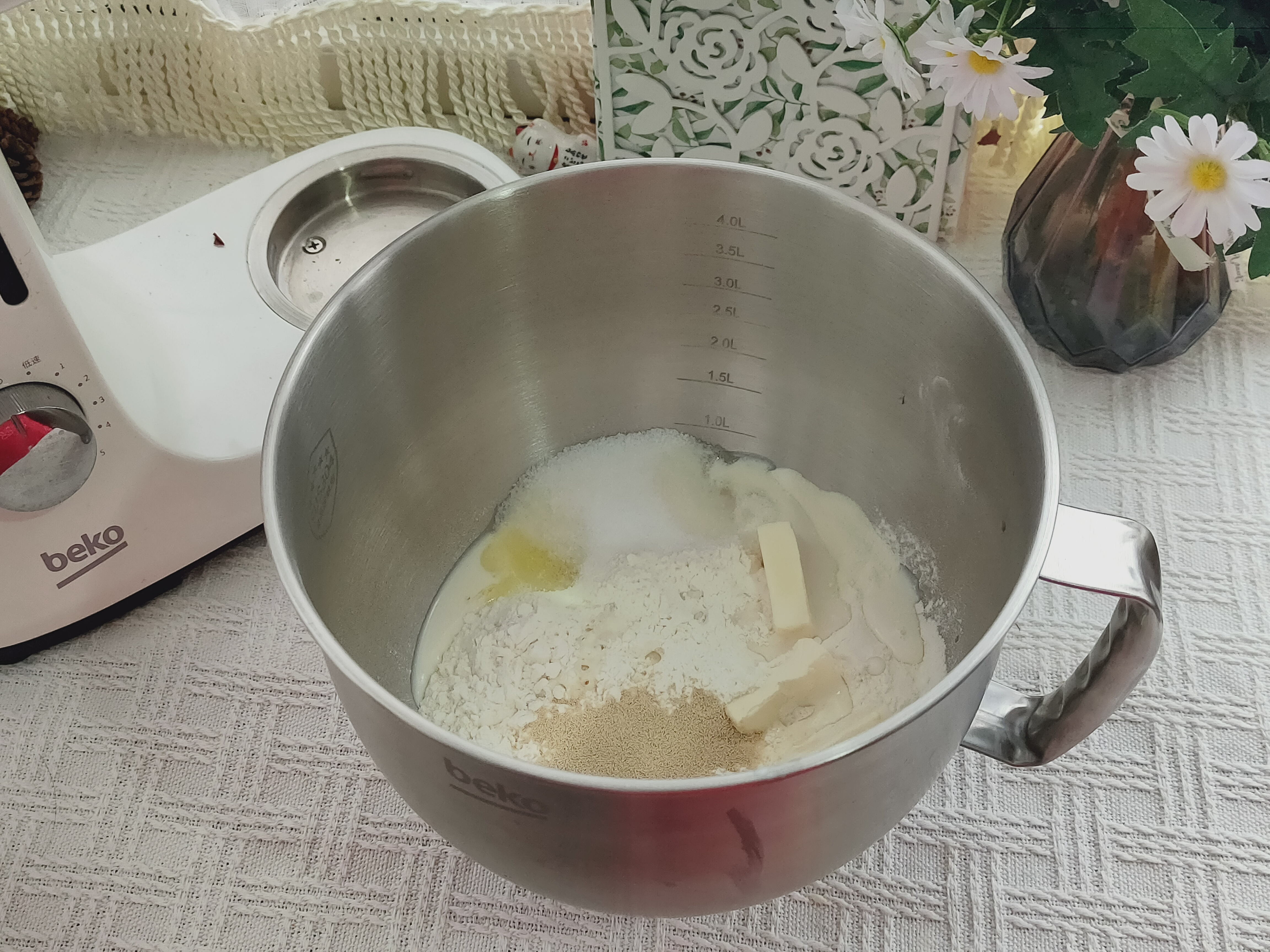 奶香浓郁的奶酪排包，超柔软的哟！