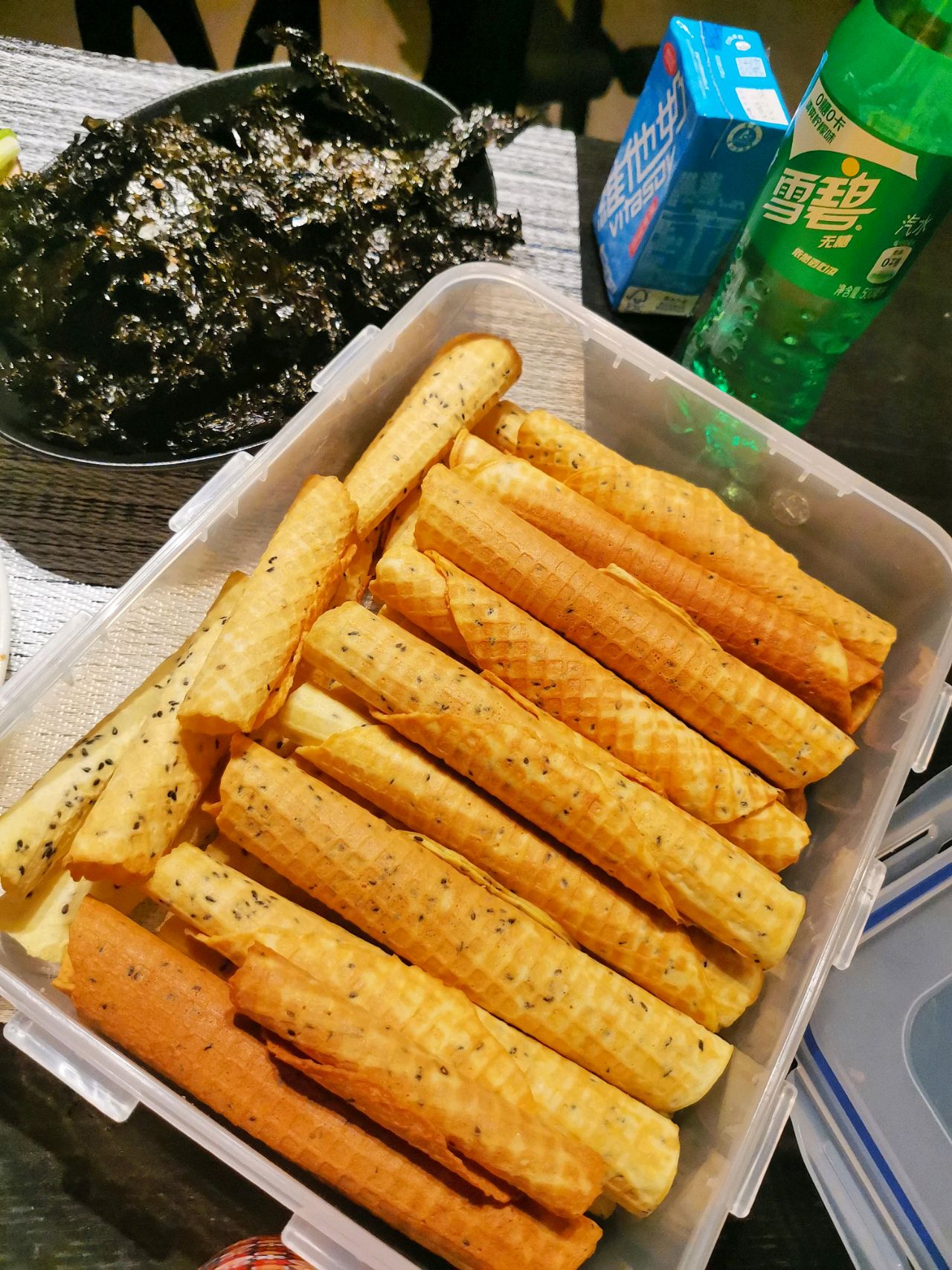 奶香酥脆的自制蛋卷
