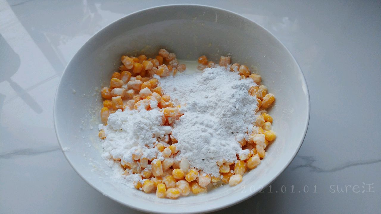 奶香玉米软煎饼