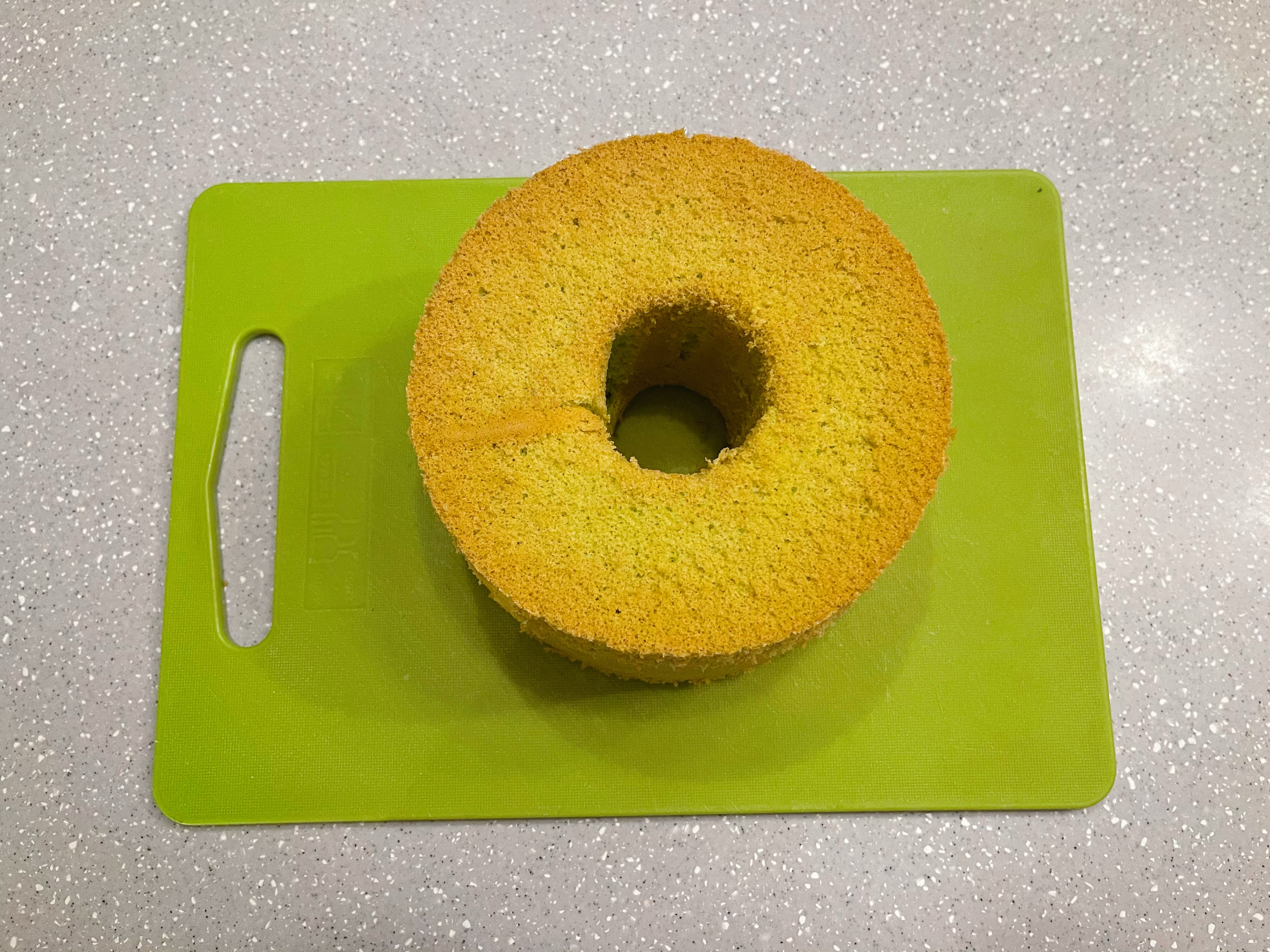 奶油草莓绿戚风