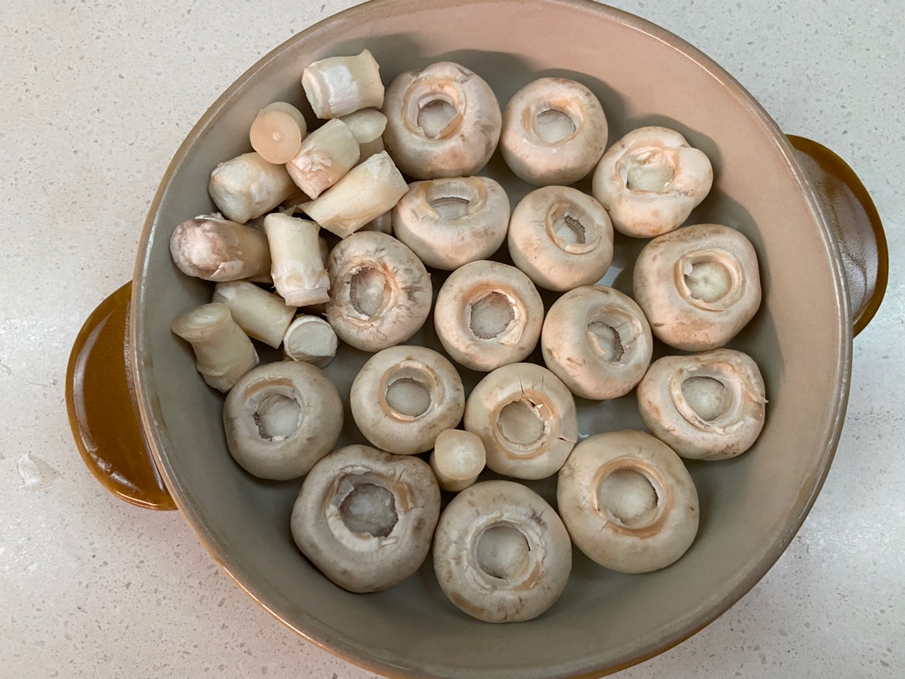 奶油烤蘑菇