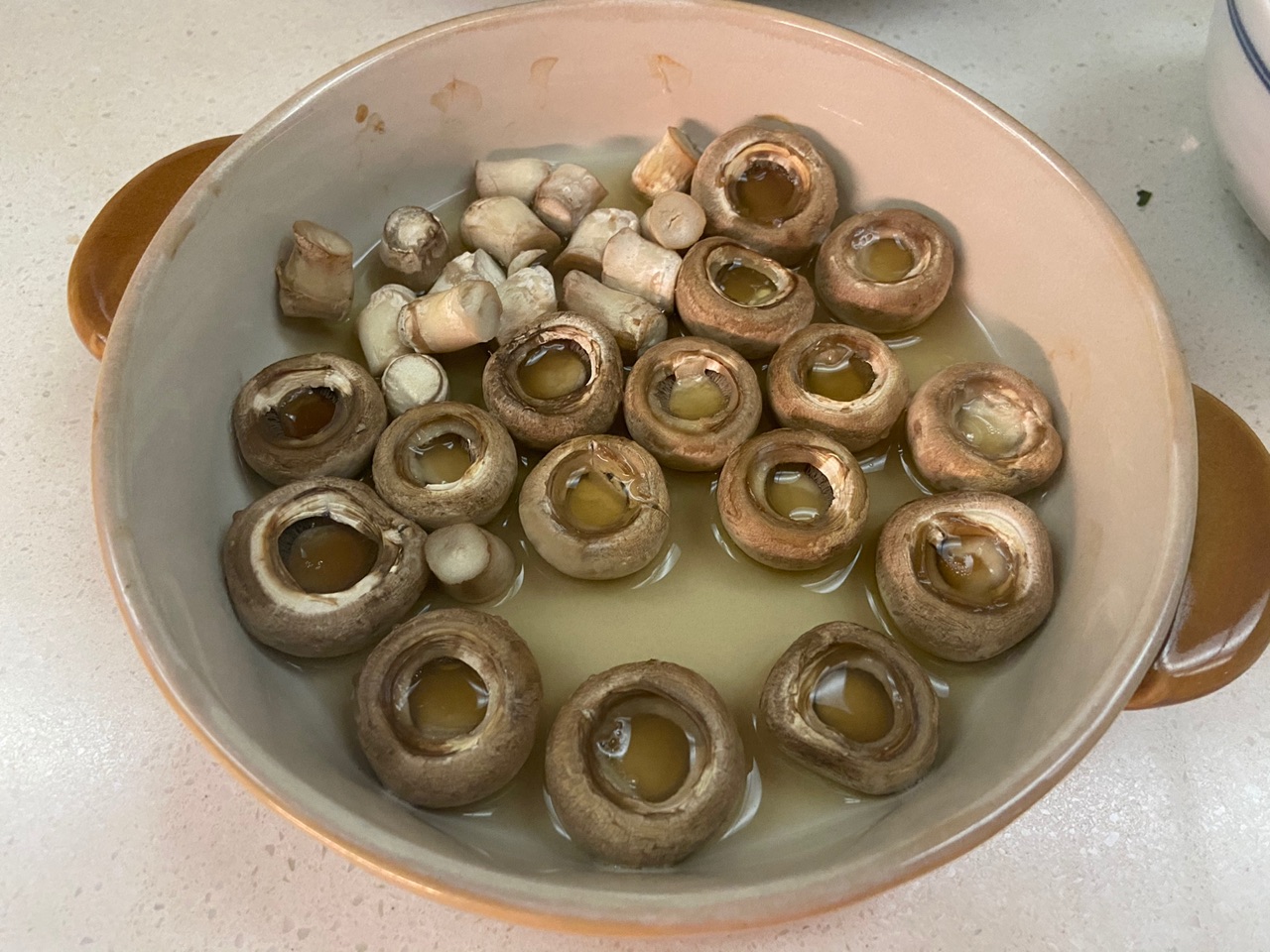 奶油烤蘑菇