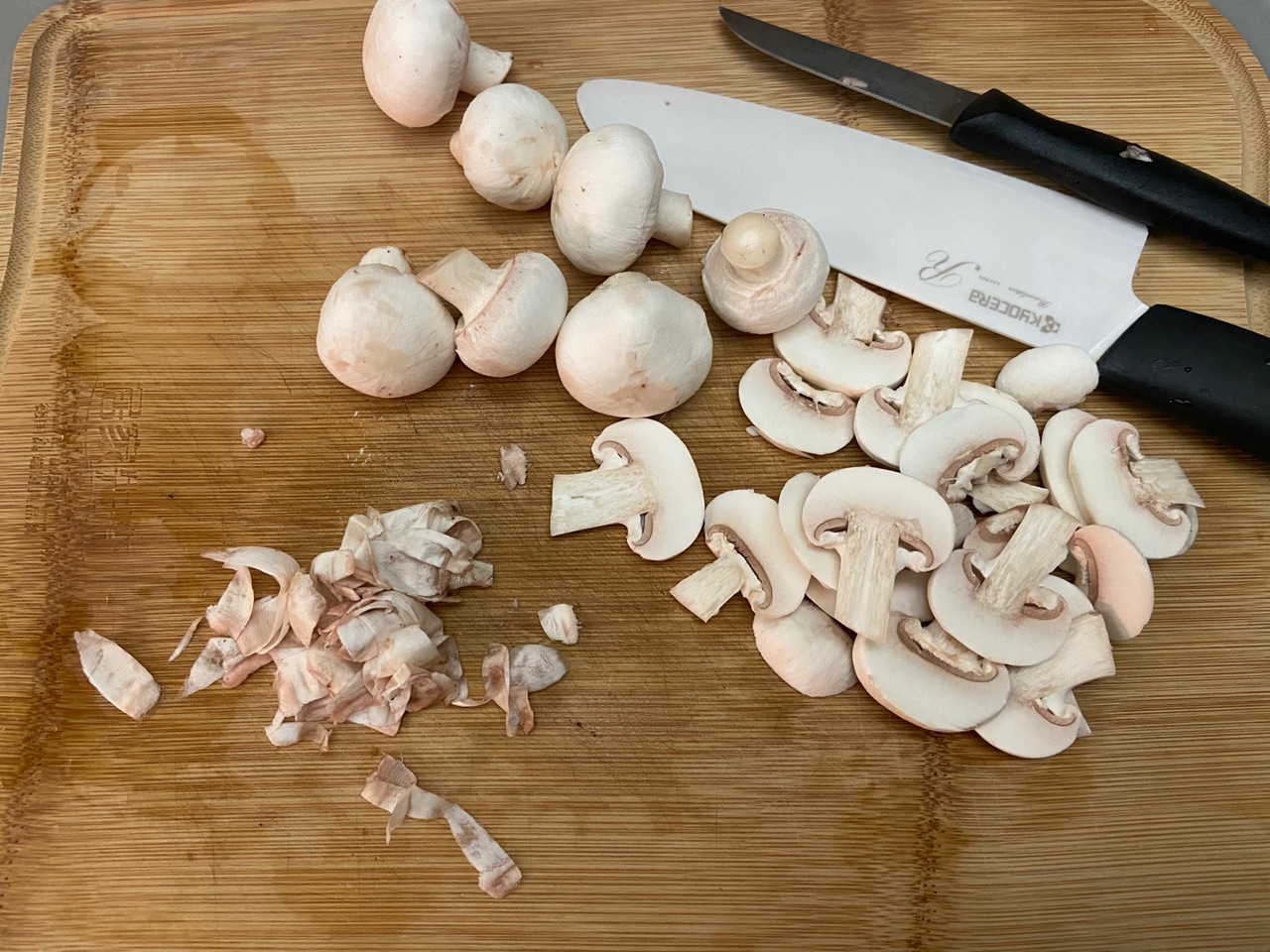 奶油蘑菇小牛肉