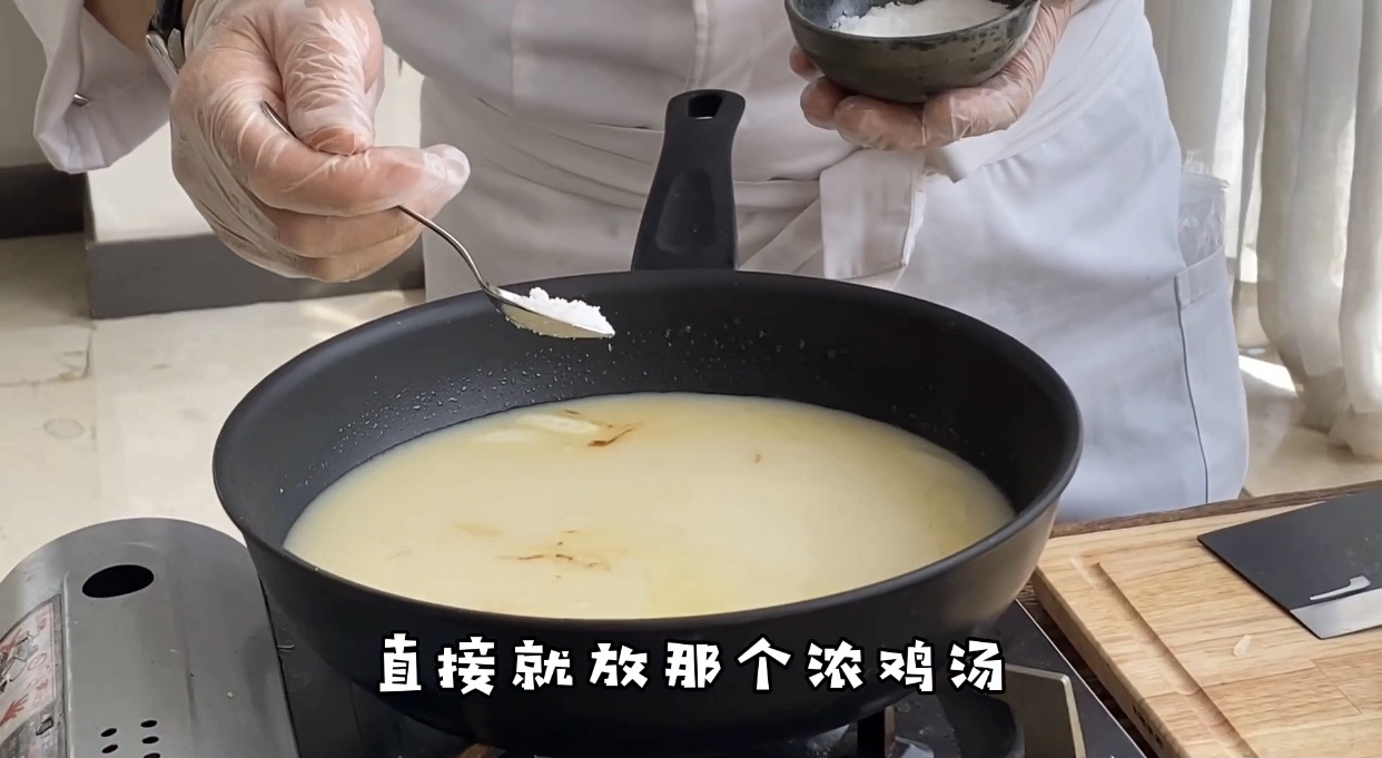 奶油蒲菜