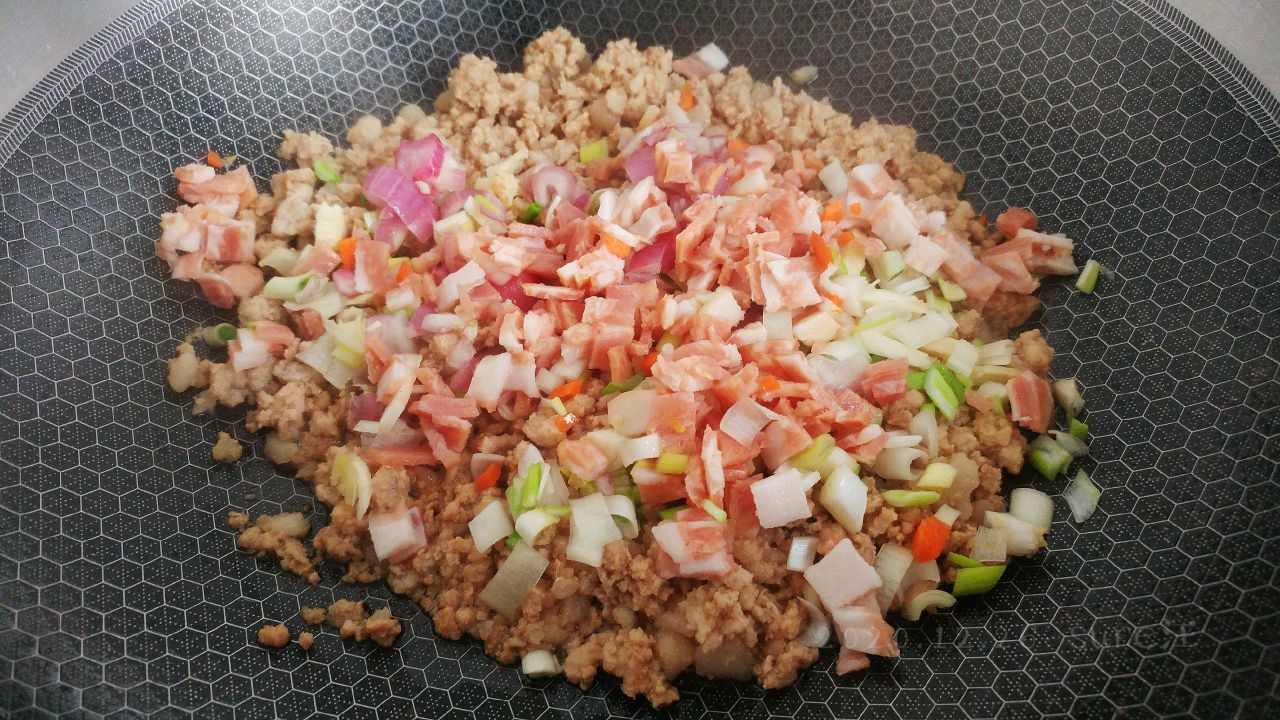 奶油茄汁肉酱面