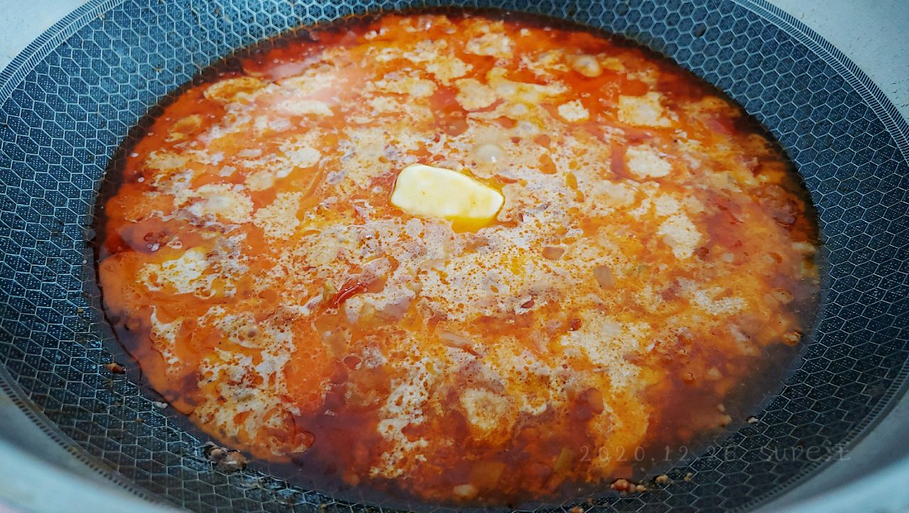 奶油茄汁肉酱面
