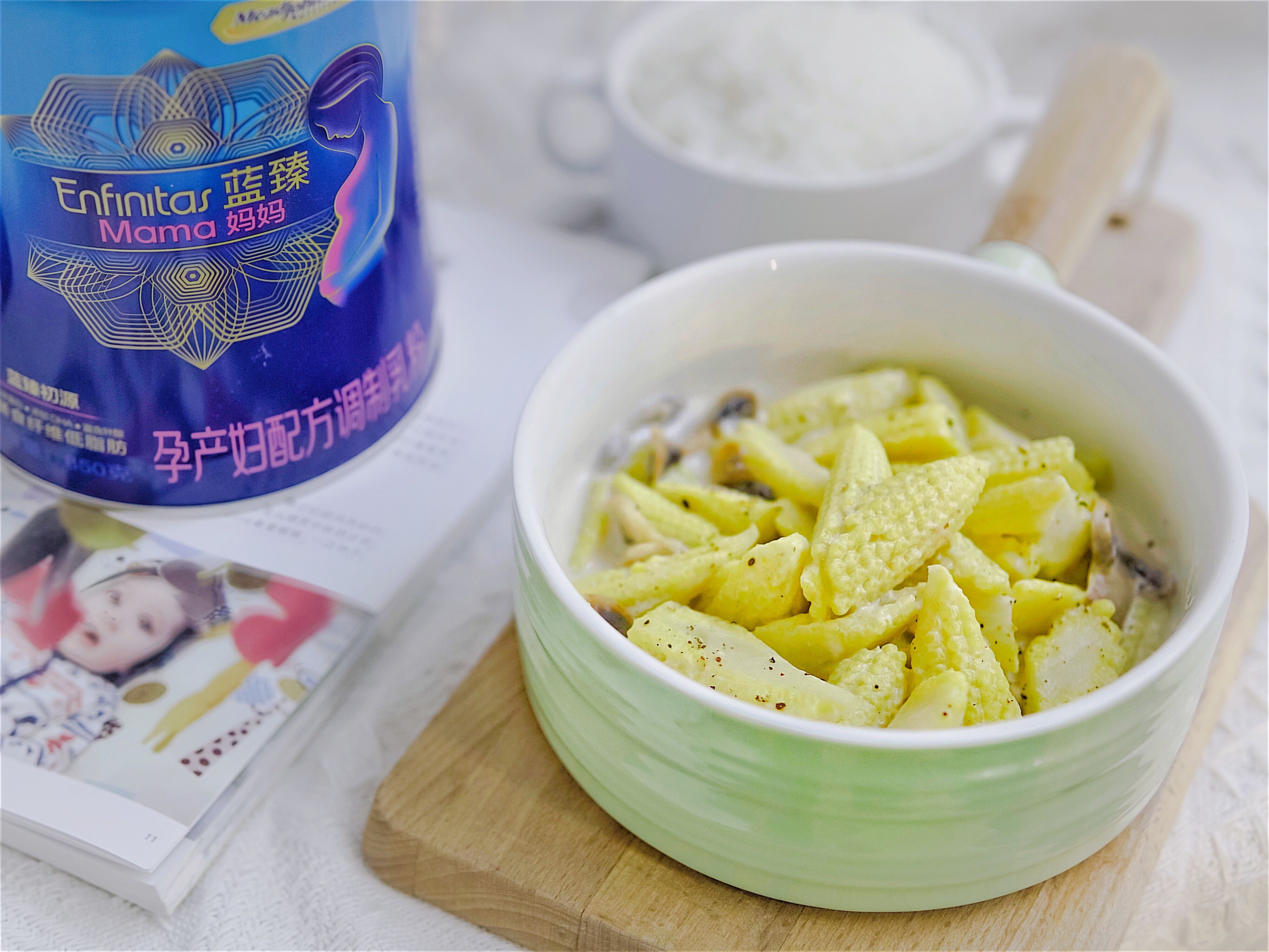 奶油玉米笋