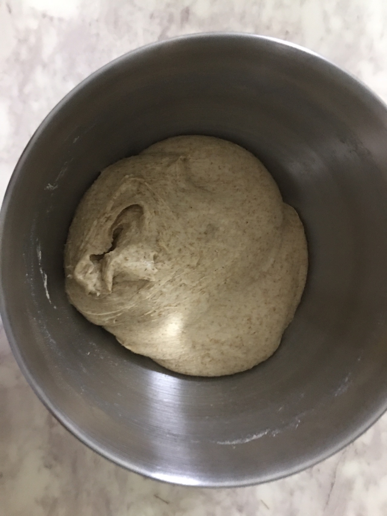 奶油芋泥全麦面包