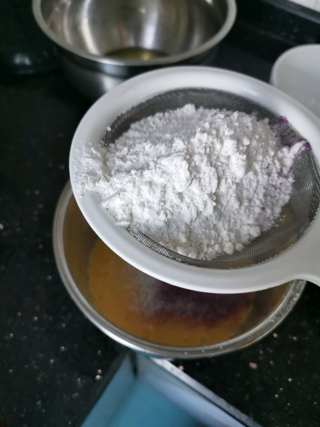 奶油紫薯蛋糕
