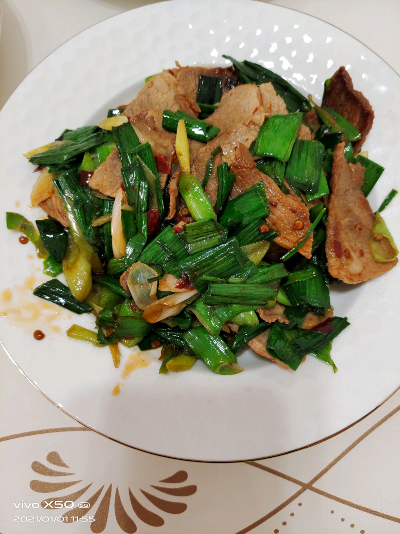 南方蒜苗炒肉