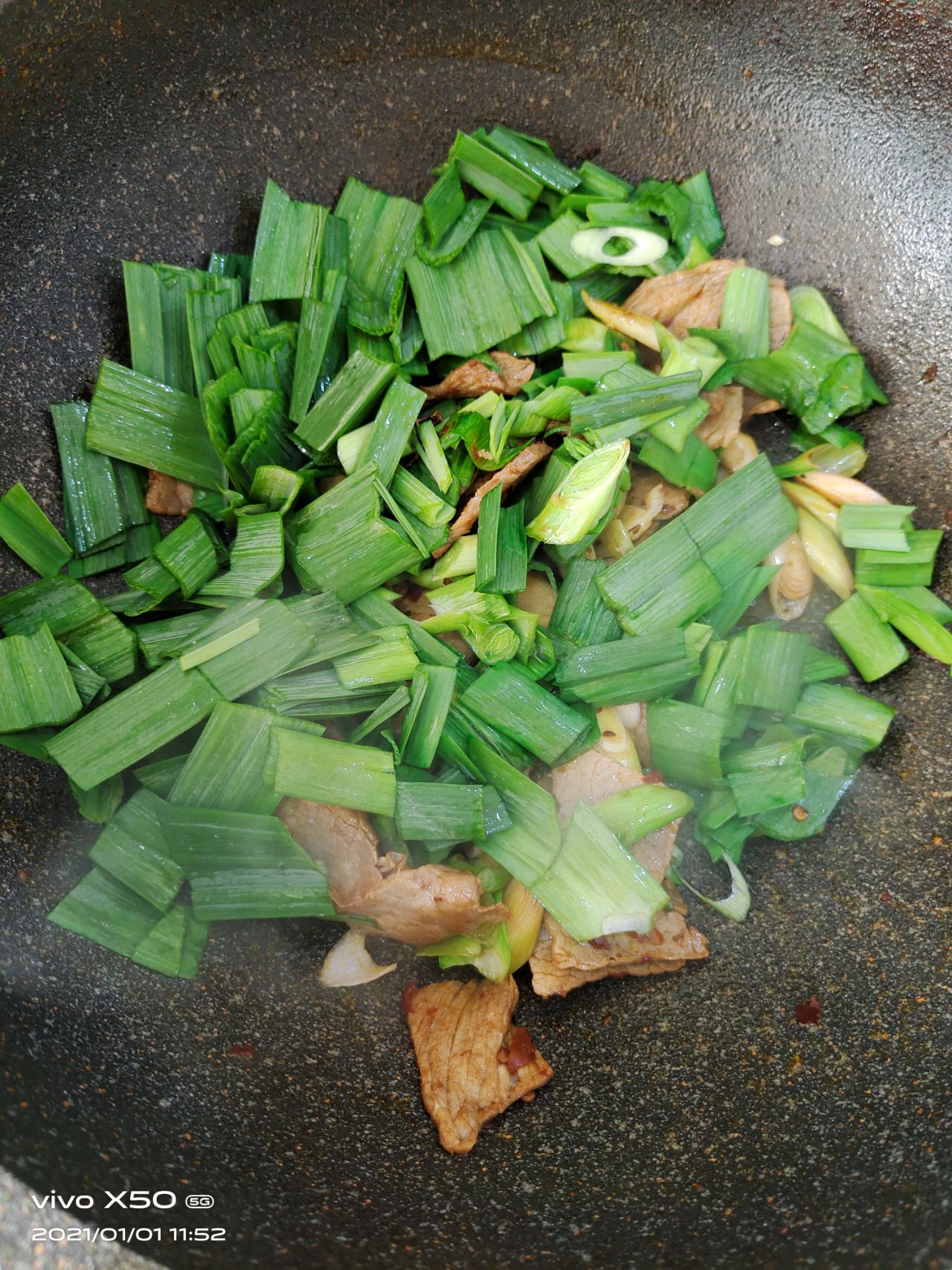 南方蒜苗炒肉