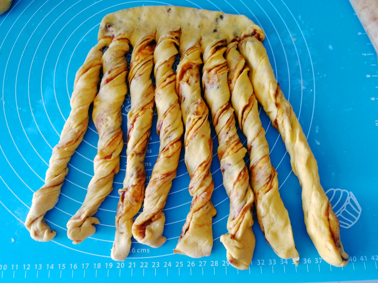 南瓜豆沙面包