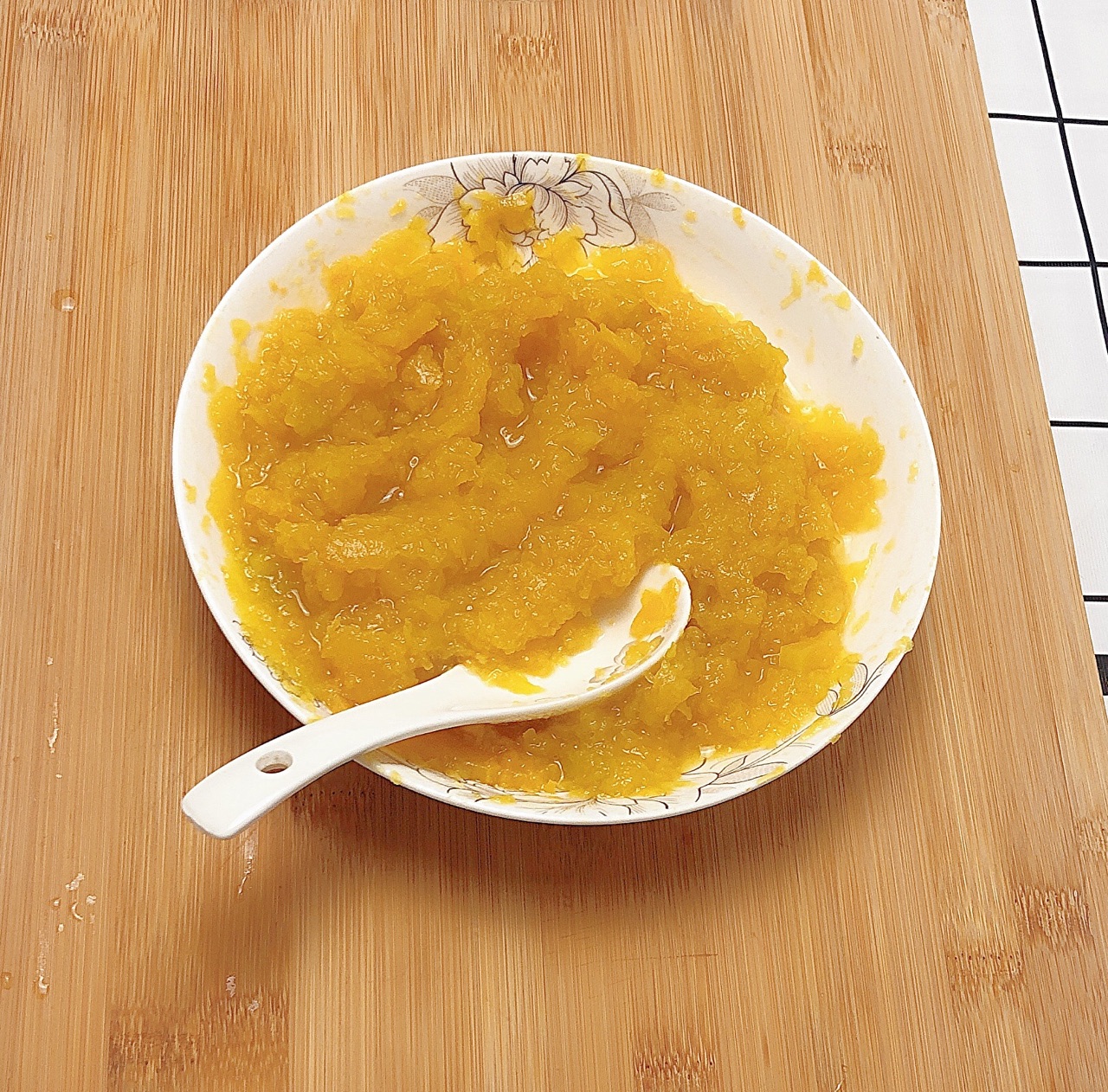 南瓜豆沙拇指小馒头