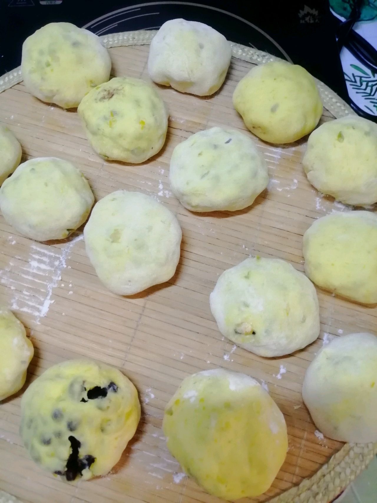 南瓜红豆包