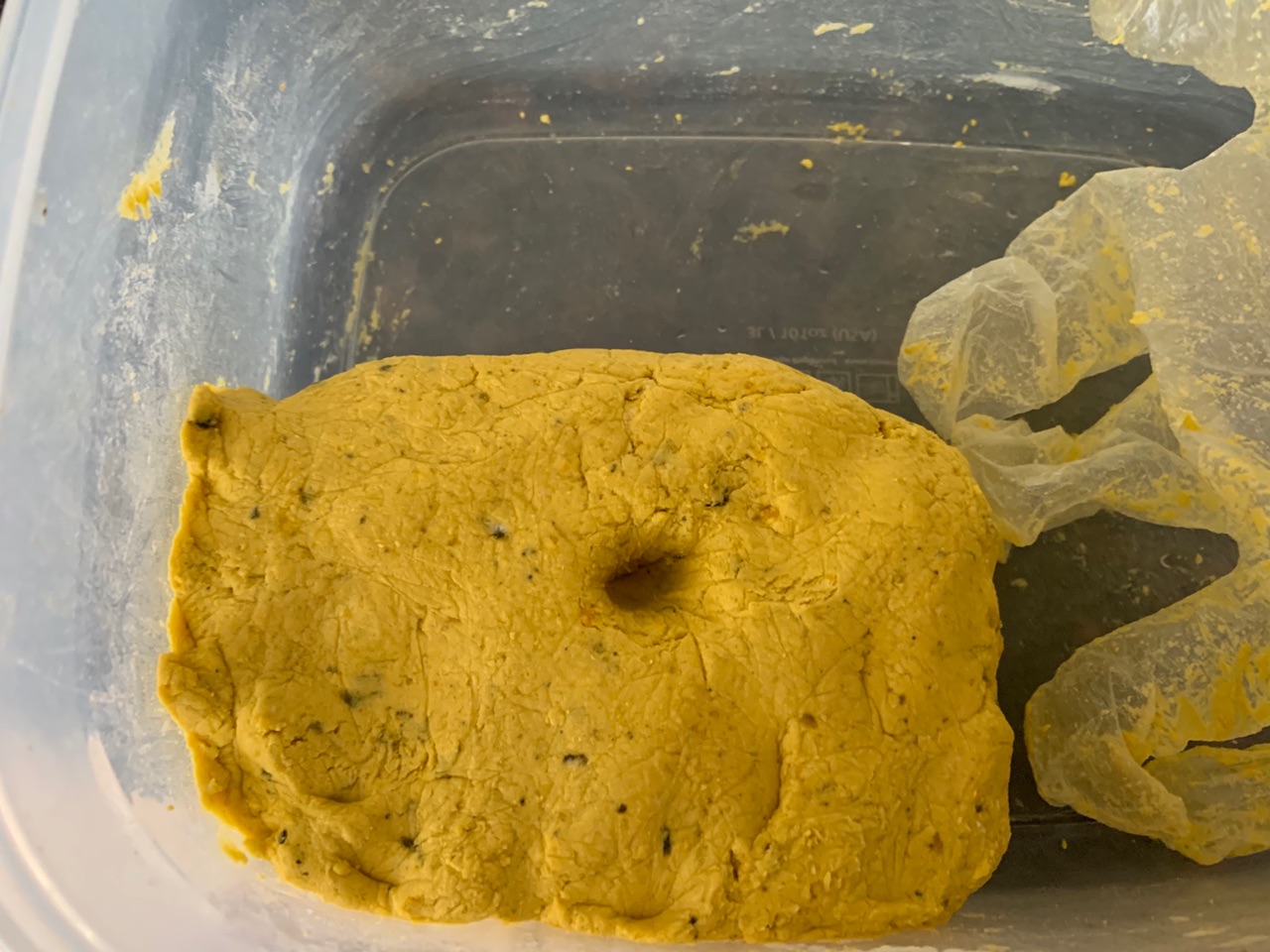 南瓜红豆糯米饼