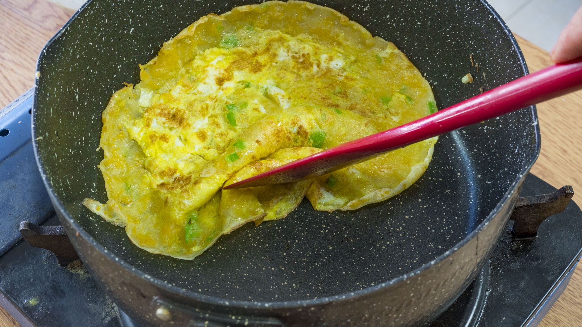 南瓜鸡蛋煎饼