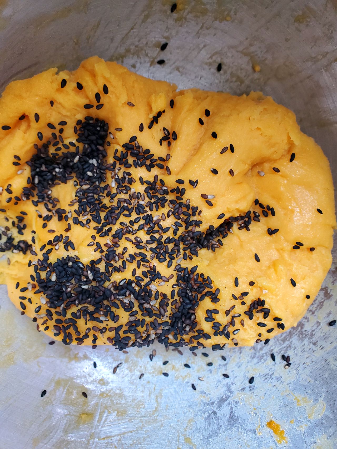南瓜麻薯包