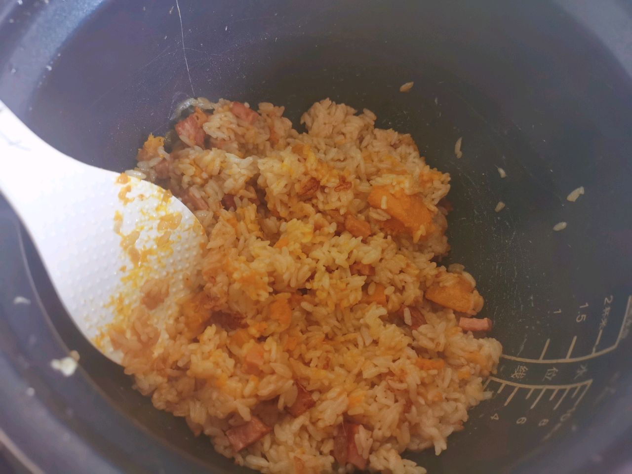 南瓜焖饭
