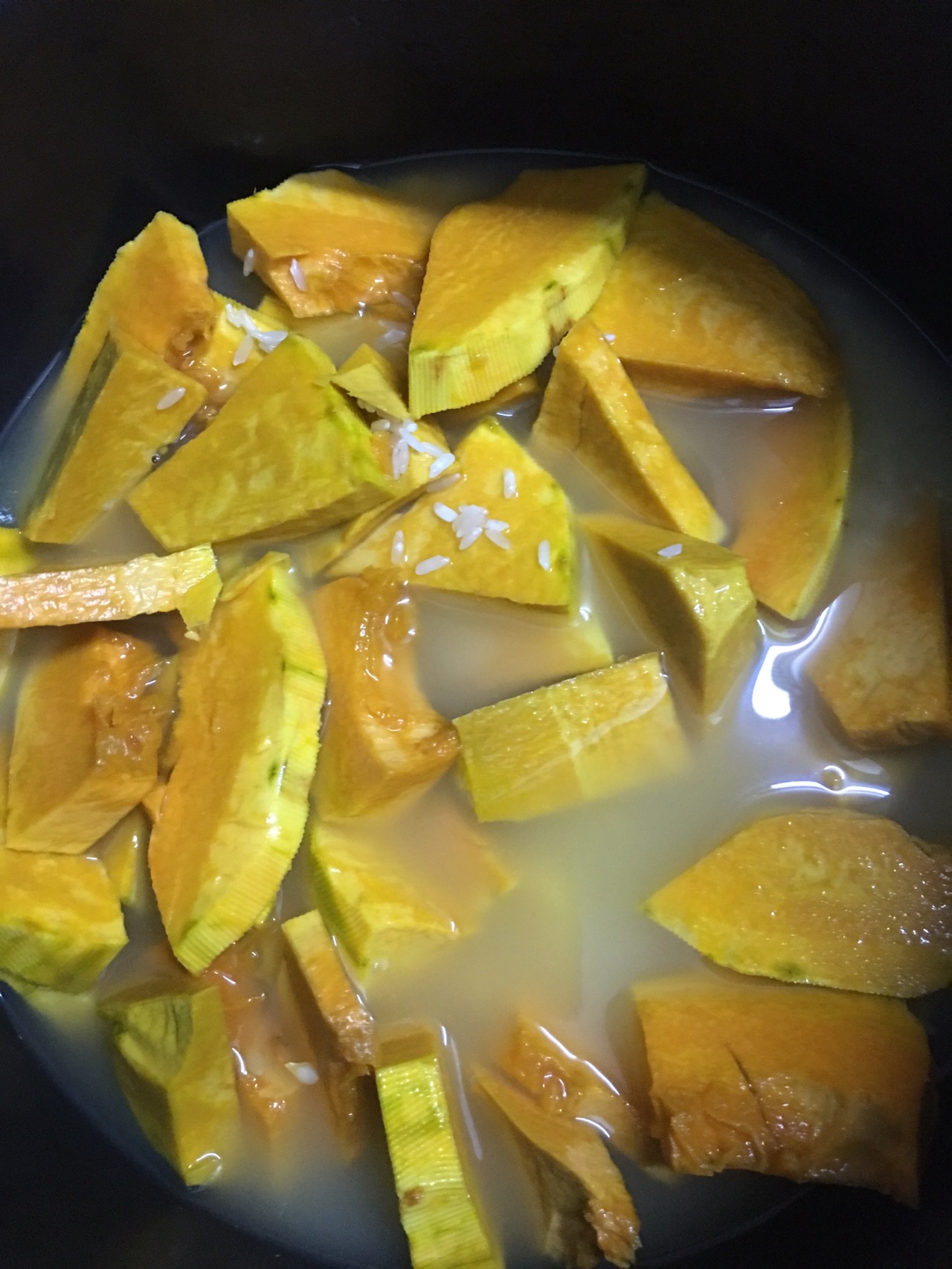 南瓜焖饭(电饭锅版)