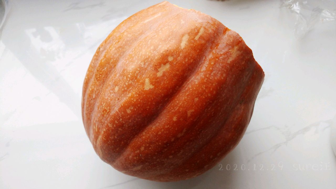 南瓜蜜豆红黏粥